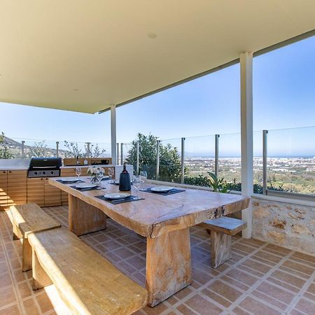Villa Kedria With A Panoramic Ocean View Tsikalaria  Dış mekan fotoğraf
