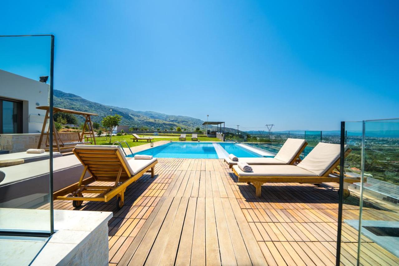 Villa Kedria With A Panoramic Ocean View Tsikalaria  Dış mekan fotoğraf