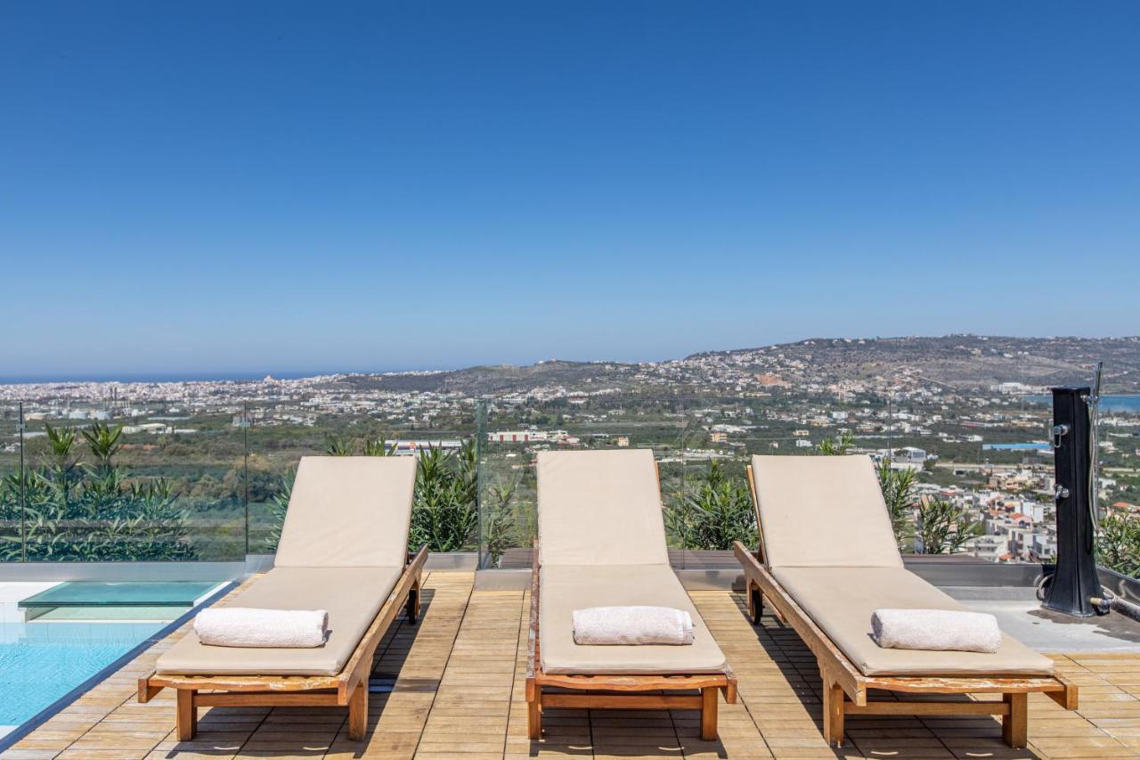 Villa Kedria With A Panoramic Ocean View Tsikalaria  Dış mekan fotoğraf