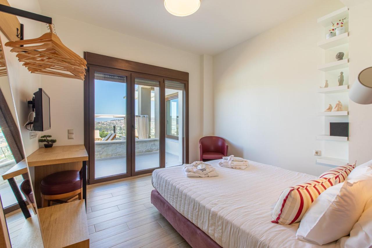 Villa Kedria With A Panoramic Ocean View Tsikalaria  Dış mekan fotoğraf
