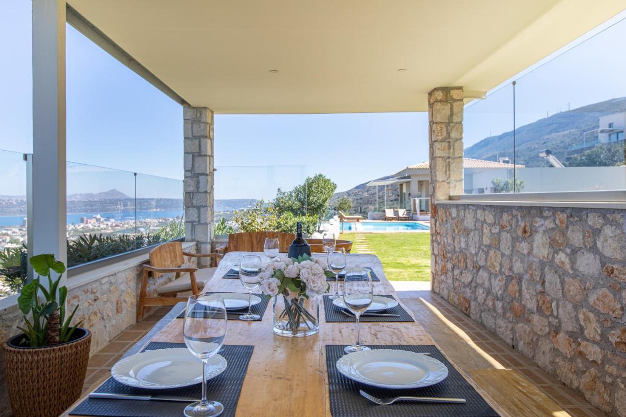 Villa Kedria With A Panoramic Ocean View Tsikalaria  Dış mekan fotoğraf