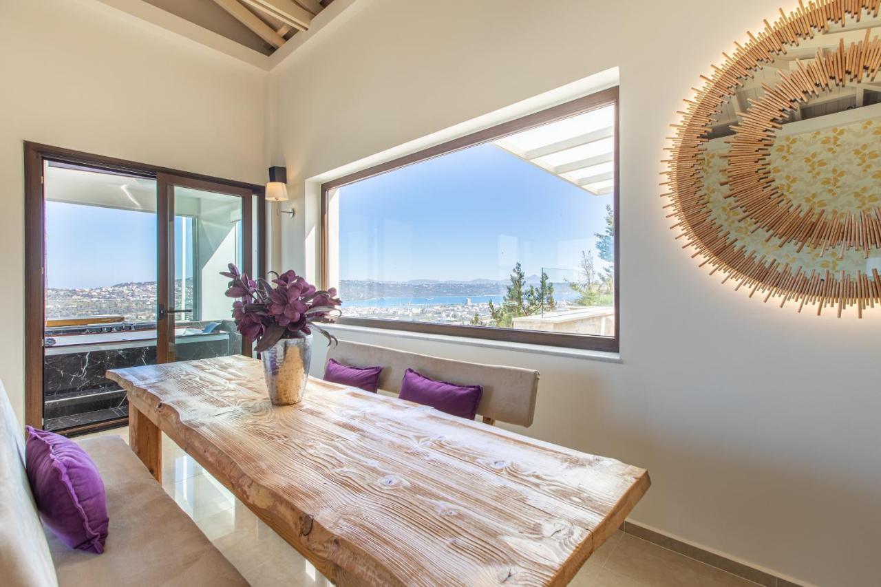 Villa Kedria With A Panoramic Ocean View Tsikalaria  Dış mekan fotoğraf