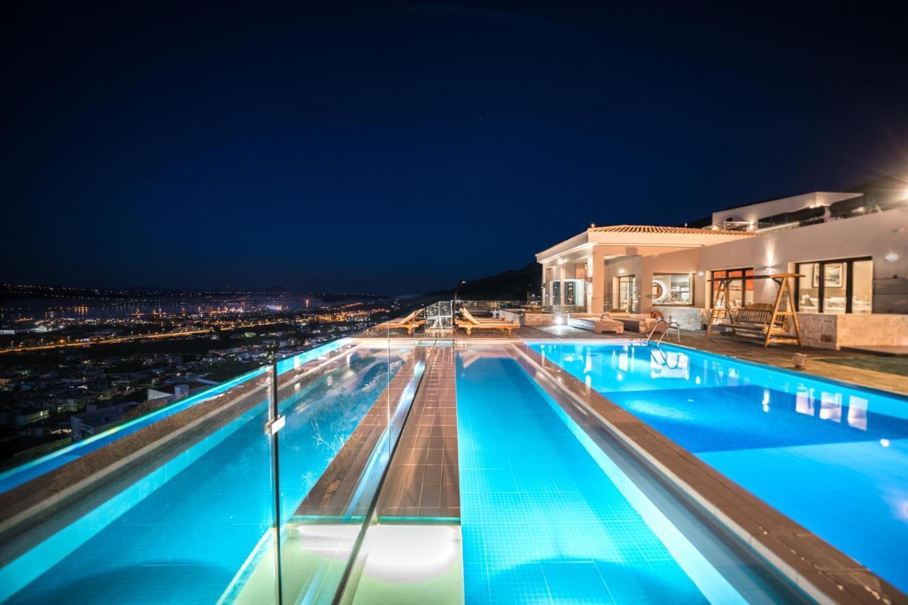 Villa Kedria With A Panoramic Ocean View Tsikalaria  Dış mekan fotoğraf