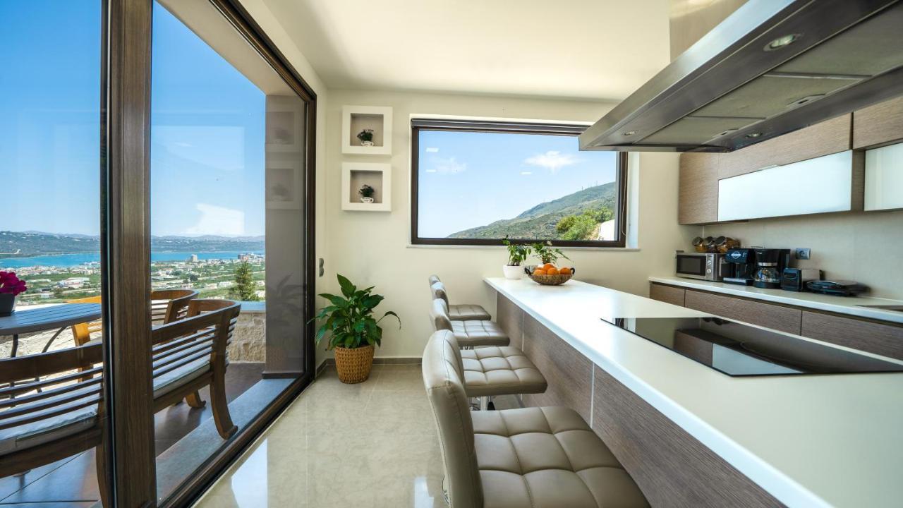 Villa Kedria With A Panoramic Ocean View Tsikalaria  Dış mekan fotoğraf