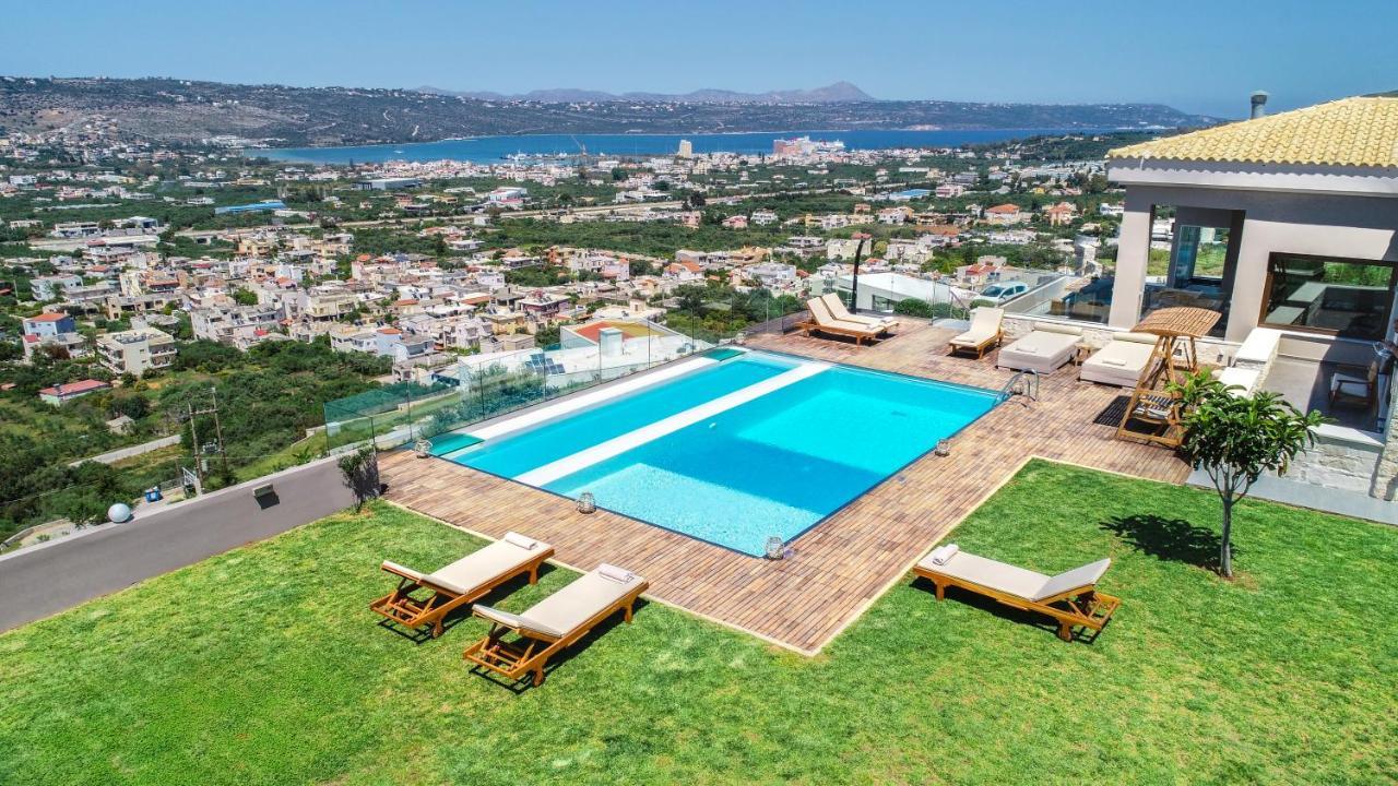 Villa Kedria With A Panoramic Ocean View Tsikalaria  Dış mekan fotoğraf