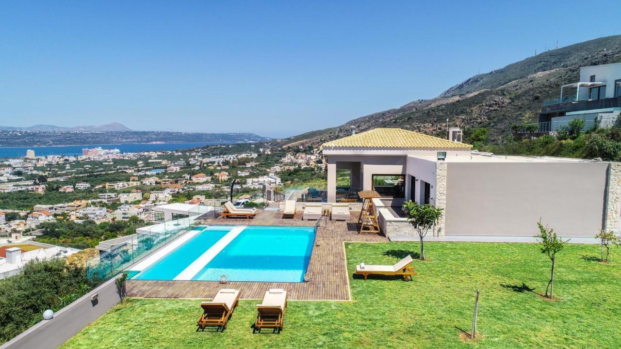 Villa Kedria With A Panoramic Ocean View Tsikalaria  Dış mekan fotoğraf