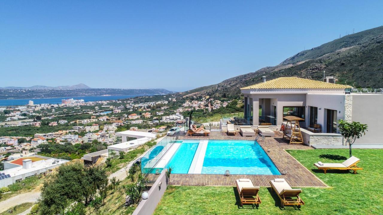 Villa Kedria With A Panoramic Ocean View Tsikalaria  Dış mekan fotoğraf