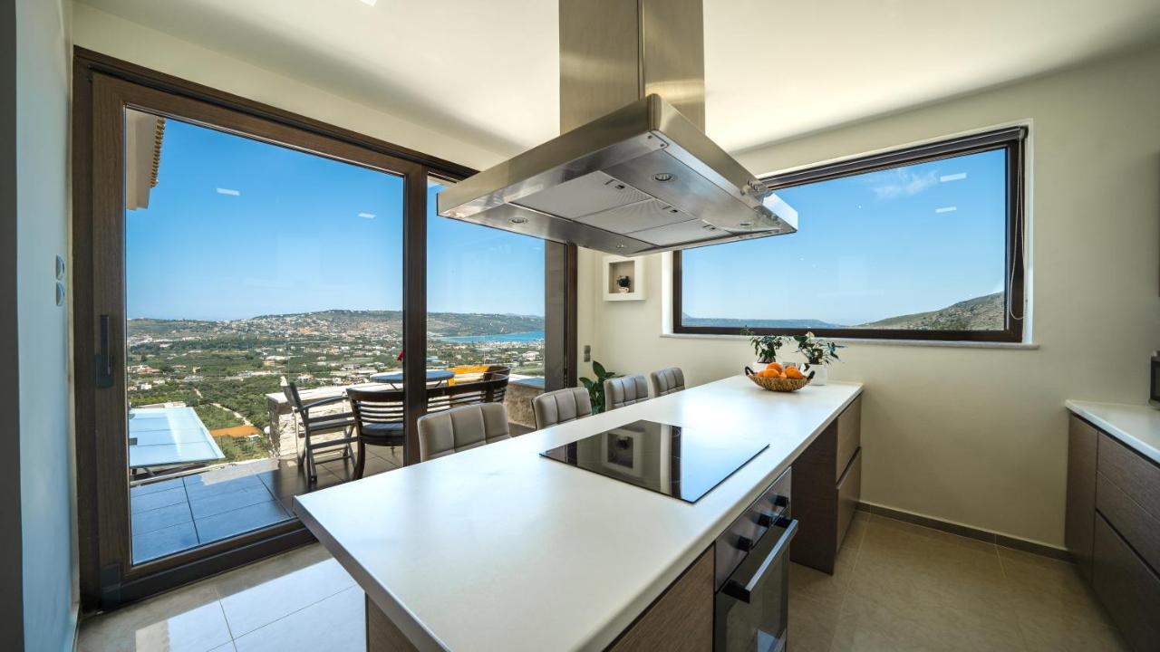 Villa Kedria With A Panoramic Ocean View Tsikalaria  Dış mekan fotoğraf