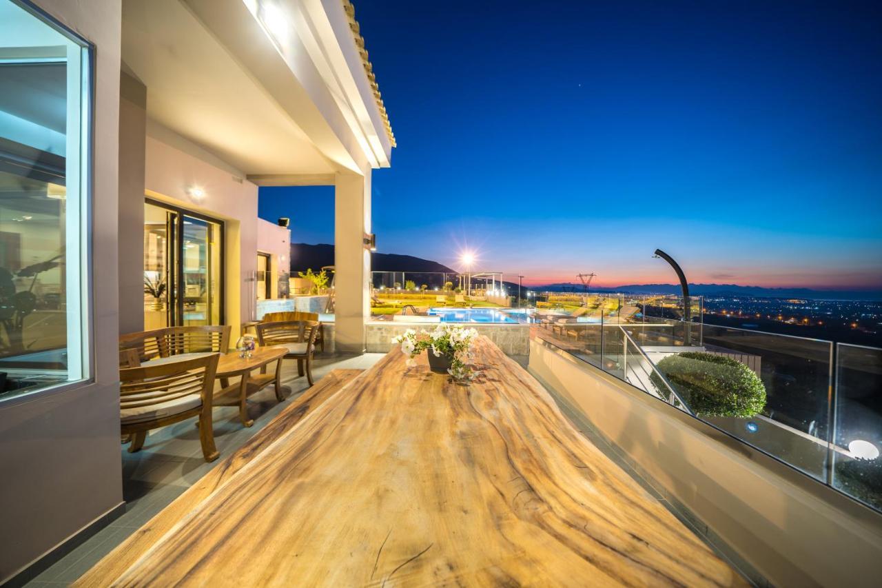 Villa Kedria With A Panoramic Ocean View Tsikalaria  Dış mekan fotoğraf