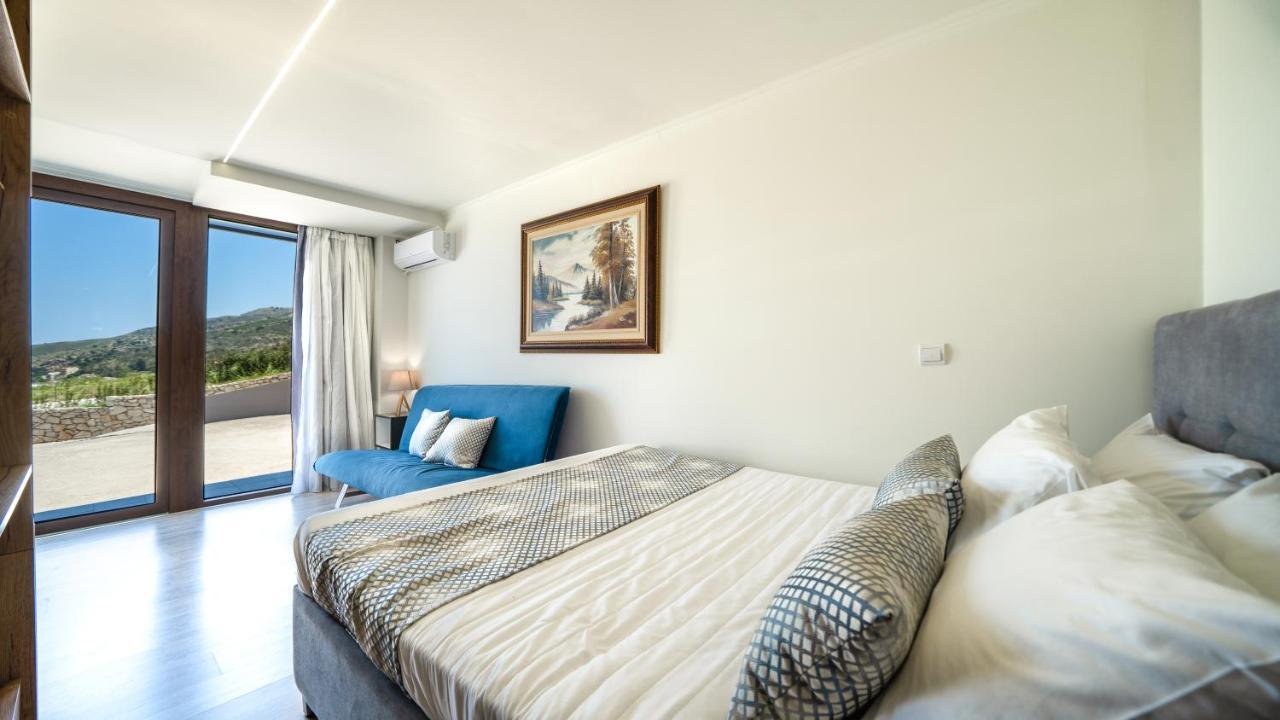 Villa Kedria With A Panoramic Ocean View Tsikalaria  Dış mekan fotoğraf
