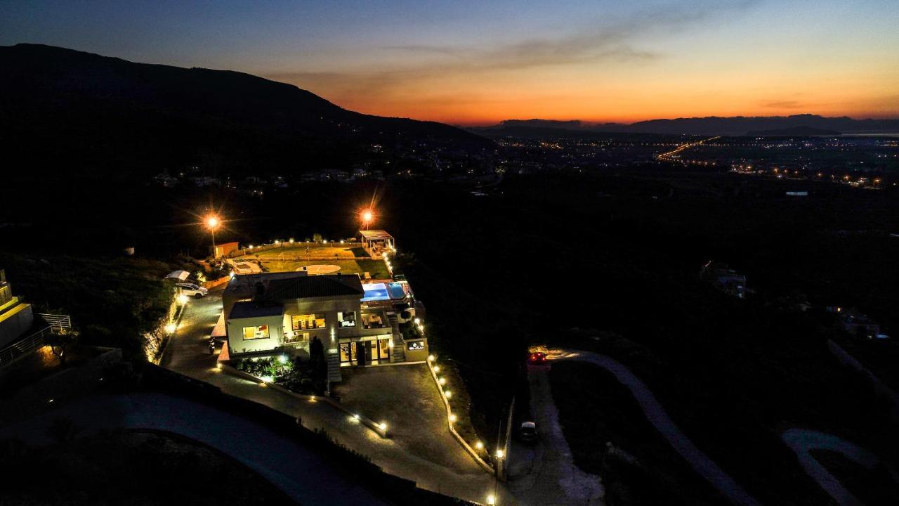 Villa Kedria With A Panoramic Ocean View Tsikalaria  Dış mekan fotoğraf